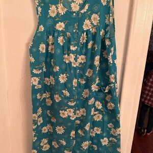 True Vintage Floral House Dress | Cottagecore | 60s/70s Vibes